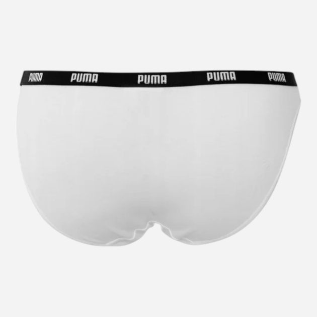 Zestaw damskich majtek bikini 2 szt Puma Women Bikini 2P Hang 90784704 S Biały (8718824910925) - obraz 7