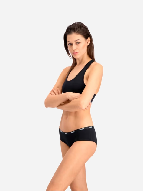 Zestaw damskich majtek typu hipster 2 szt Puma Women Hipster 2P Hang 90784803 XS Czarny (8718824911113) - obraz 7
