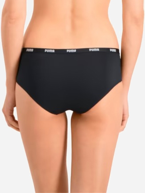 Zestaw damskich majtek typu brazyliany 2 szt Puma Women Microfiber Brazilian 2P Pack 90785504 XS Czarny (8718824912912) - obraz 4
