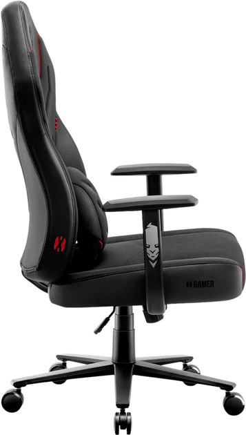 Fotel gamingowy Diablo X-Gamer 2.0 Normal Size Dark Obsidian (5902560337464) - obraz 3
