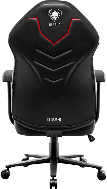 Fotel gamingowy Diablo X-Gamer 2.0 Normal Size Dark Obsidian (5902560337464) - obraz 4