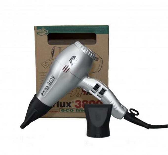 Фен Parlux 3800 Ceramic Ion Eco Friendly Сірий – фото, відгуки ...