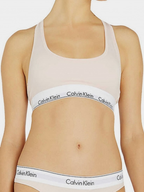 Бюстгальтер з м'якою чашкою Calvin Klein Underwear 0000F3785E-2NT XS Рожевий (8718934387631) - зображення 3
