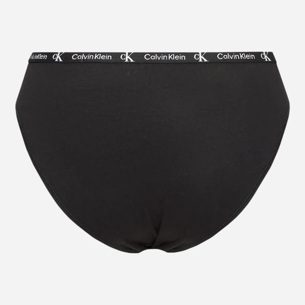 Zestaw damskich majtek typu figi 2 szt Calvin Klein Underwear 000QD3991E-BGH XL Szary/Czarny (8720107311107) - obraz 5