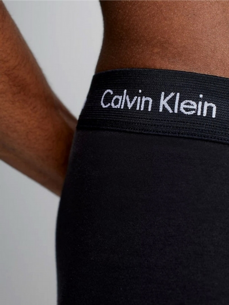 Zestaw majtek męskich typu bokserki Calvin Klein Underwear 000NB1770A-4KU S 3 szt Niebieski/Granatowy/Czarny (8719115052706) - obraz 6