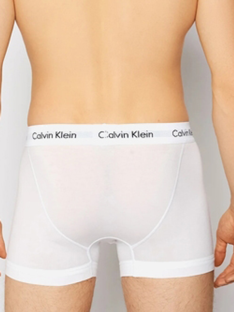 Zestaw majtek męskich typu bokserki Calvin Klein Underwear 0000U2662G-100 M 3 szt Białe (5051145189216) - obraz 3