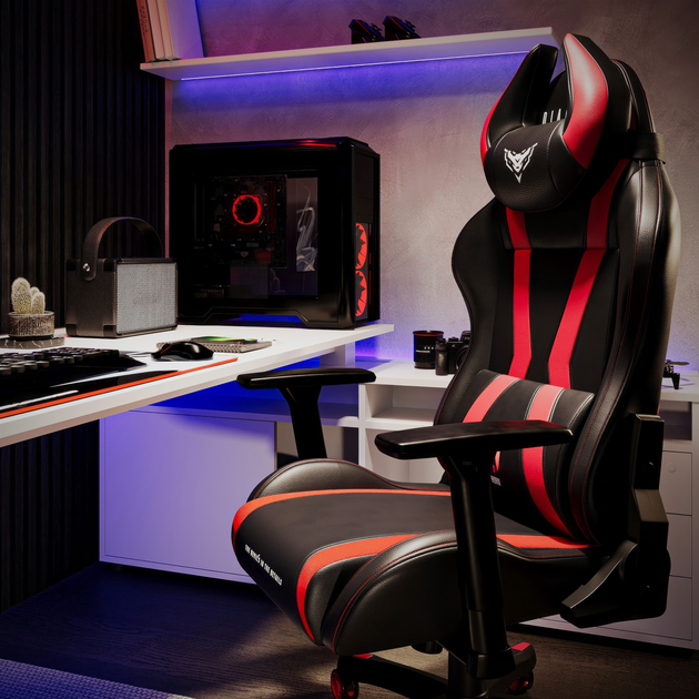 Fotel gamingowy Diablo X-Horn 2.0 King Size Black-Red (5902560336887) - obraz 19