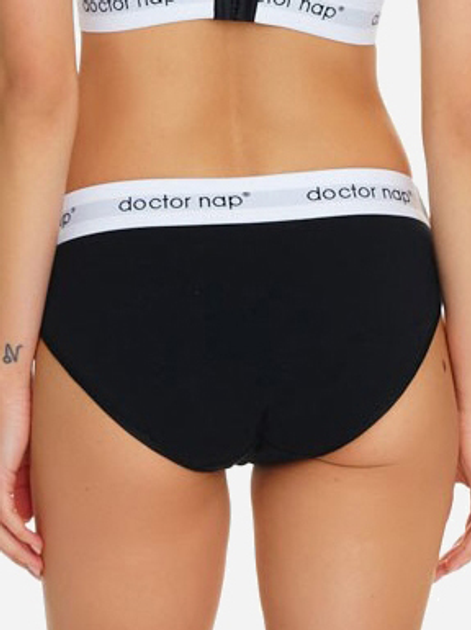 Трусики сліпи жіночі бавовняні Doctor Nap FIG.5377 XL Чорні (5902701193973) - зображення 2