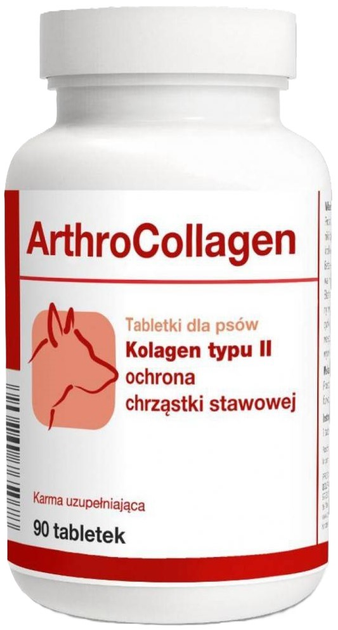 Tabletki dla psów Dolfos ArthroCollagen ochrona stawów kolagen 90 tabletek (5902232645910) - obraz 1