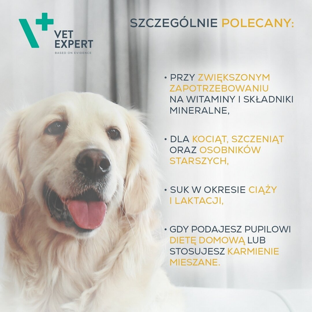 Добавки для собак та котів Vet Expert Multivitamin 30 капсул (5902414202047) - зображення 4