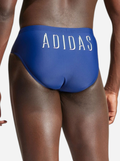 Kąpielówki męskie slipy adidas Lineage Trunk IU1888 58 Niebieskie (4067887702614) - obraz 2