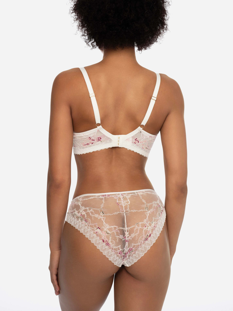 Majtki brazyliany damskie Esotiq 41344-01X 2XL Kremowe (5903972250433) - obraz 4