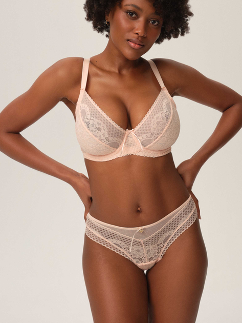 Трусики бразиліана жіночі Esotiq 41375-03X M Рожеві (5903972261934) - зображення 3