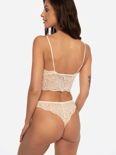 Трусики бразиліана жіночі Esotiq 41443-10X L Жовті (5903972279120) - зображення 4