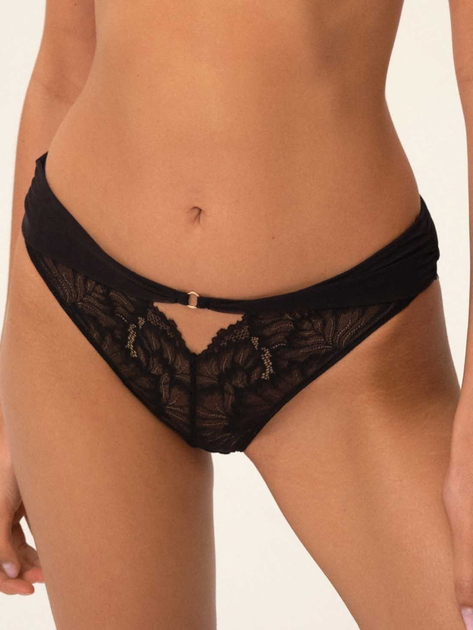 Трусики бразиліана жіночі Esotiq 41449-99X L Чорні (5903972263662) - зображення 1