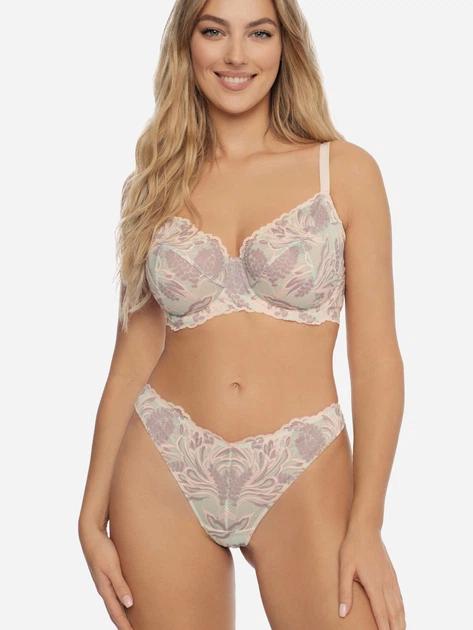 Трусики бразиліана жіночі Esotiq 41443-65X M Зелені (5903972265369) - зображення 3