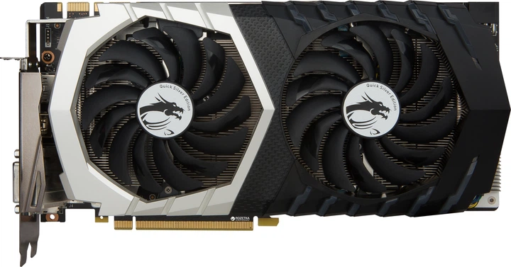 Видеокарта MSI PCI-Ex GeForce GTX 1070 Quick Silver OC 8GB GDDR5