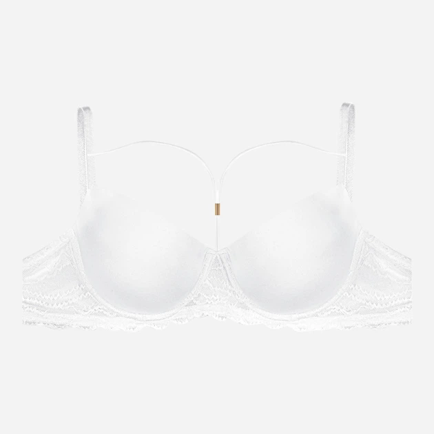 Biustonosz damski z fiszbinami Push-up Esotiq 41415-00X 75E Biały (5903972257784) - obraz 6