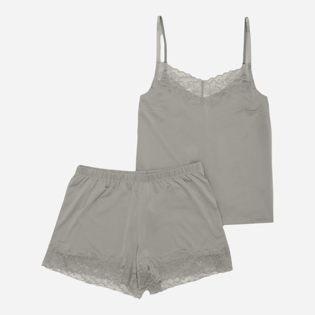 Piżama damska z szortami i krótkim rękawem Esotiq 41227-97X S Zielona (5903972241226) - obraz 6