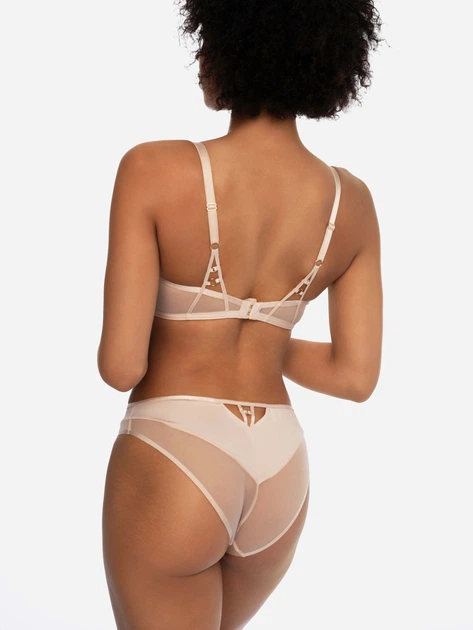 Majtki figi damskie Esotiq 41437-80X XL Beżowe (5903972283271) - obraz 4