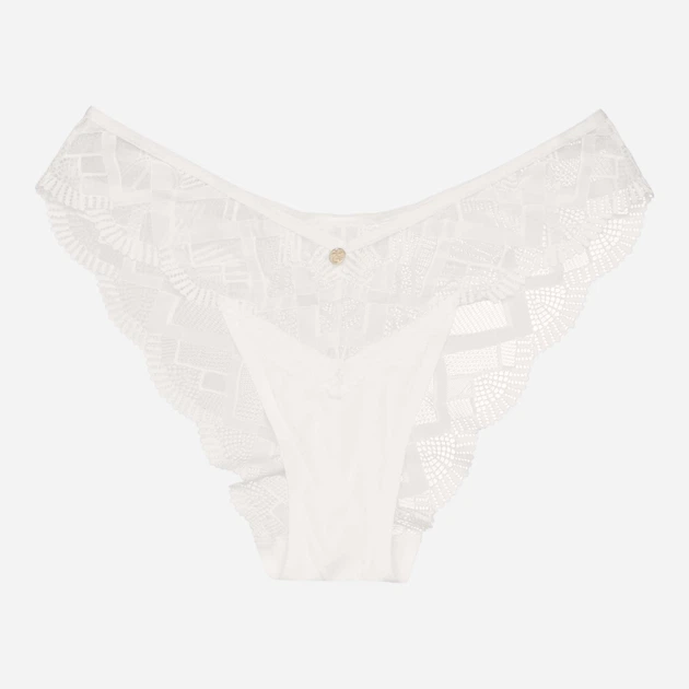 Трусики бразиліана жіночі Esotiq 40863-00X M Білі (5903972280331) - зображення 7