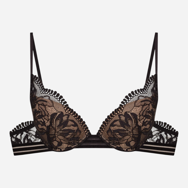Бюстгальтер Push-up з кісточками мереживний Esotiq 41786-61X 80B Чорний (5903972297568) - зображення 5