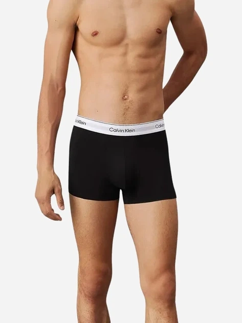 Набір трусів-боксерів чоловічих Calvin Klein Underwear 000NB3963A-UB1 2XL 3 шт Чорний (8720639721672) - зображення 4