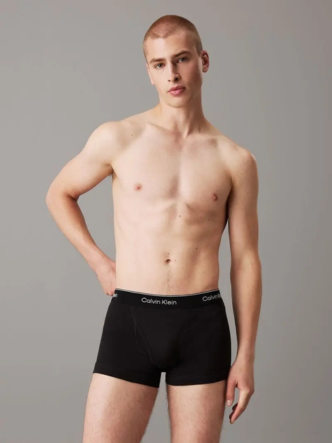 Набір трусів-боксерів чоловічих Calvin Klein Underwear 000NB4002A-001 XL 3 шт Чорний (8720639848782) - зображення 5