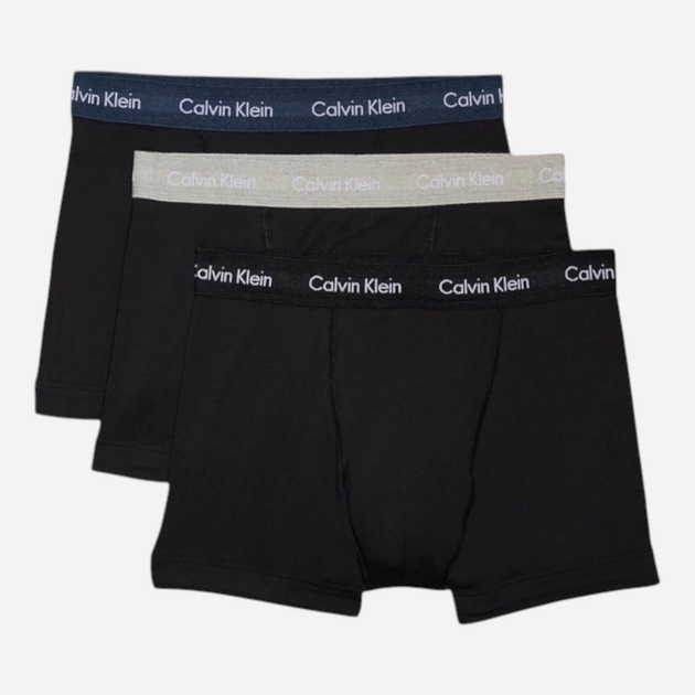 Zestaw majtek męskich typu bokserki 3 szt Calvin Klein 0000U2662G-QRI M Wielokolorowy (8720639724130) - obraz 1