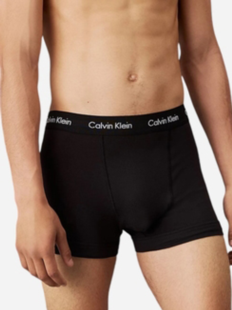 Zestaw majtek męskich typu bokserki 3 szt Calvin Klein 0000U2662G-QRI L Wielokolorowy (8720639724154) - obraz 2