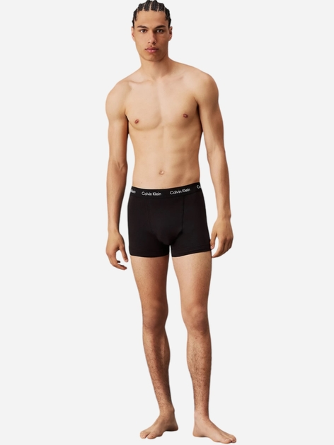 Zestaw majtek męskich typu bokserki 3 szt Calvin Klein Underwear 0000U2662G-QRI L Wielokolorowy (8720639724154) - obraz 4