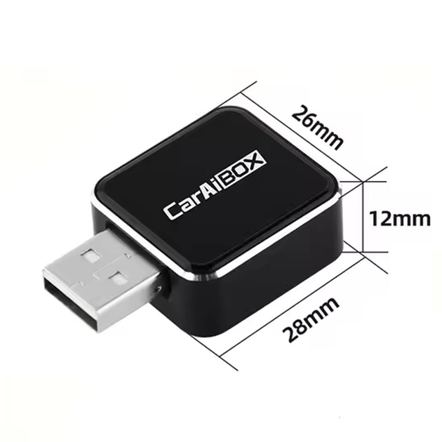 Бездротовий USB Адаптер CarAIBOX 2в1 для автомобіля з Apple CarPlay або Android Auto, WiFi 5G, Bluetooth 5.0 (C12-CP-AA) - зображення 8