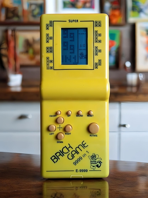 Портативная консоль Тетрис Bambi Е 2,4 дюймовый екран (желтый ...