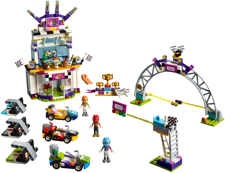 Конструктор LEGO Friends The Big Race Day 648 деталей (41352) (5702016112047) - зображення 2