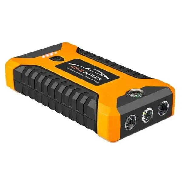 Пускозарядное автомобильное устройство Jumpstarter 27JX 12В/2А с аккумулятором на 99800mAh и фонарём ANS К - изображение 3