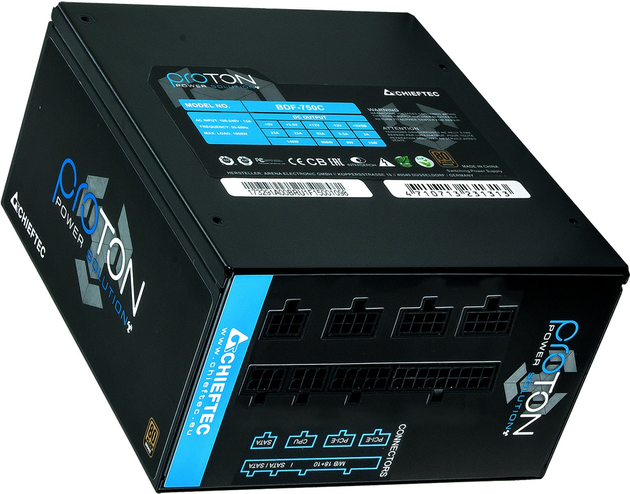 Блок питания для компьютера CHIEFTEC PROTON 650W BDF-650C - изображение 3