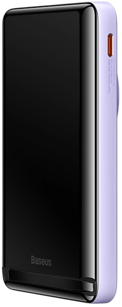 Powerbank Baseus Magnetic Bracket MagSafe 10000 mAh 20 W Purple (PPCX080005) - obraz 6