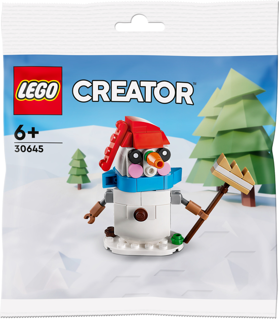 Zestaw klocków LEGO Creator Bałwanek 78 elementów (30645) - obraz 3