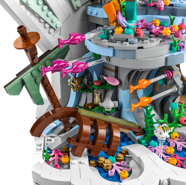 Zestaw klocków LEGO Disney Królewska muszla Małej Syrenki 1808 elementów (43225) - obraz 5