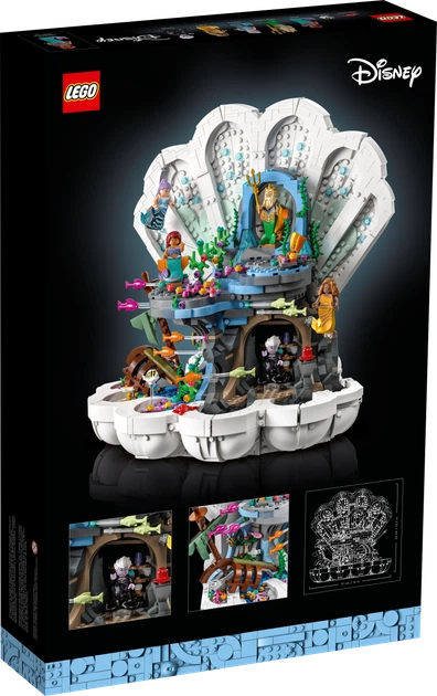 Конструктор LEGO Disney Русалочка. Королевская ракушка 1808