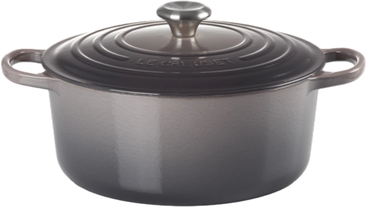 Garnek Le Creuset Signature szary 5.3 l (24147267492) - obraz 1