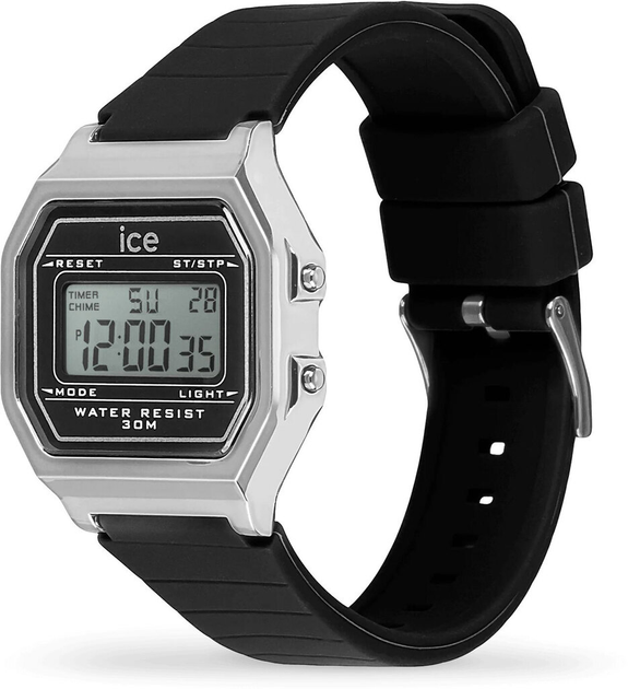 Наручные часы Ice-Watch ICE digit retro Black Silver 022063 - изображение 2