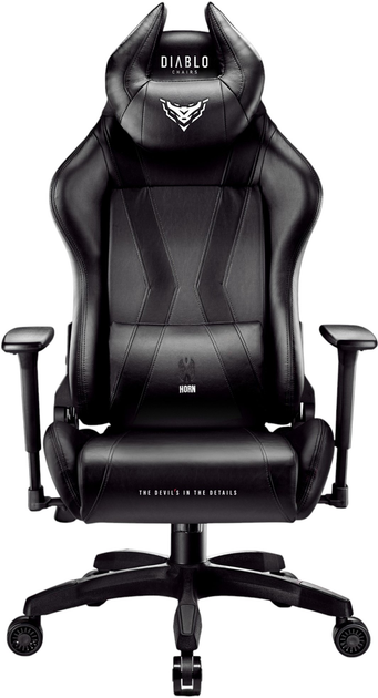 Игровое кресло Diablo X-Horn 2.0 King Size Black (5902560336962) - изображение 1
