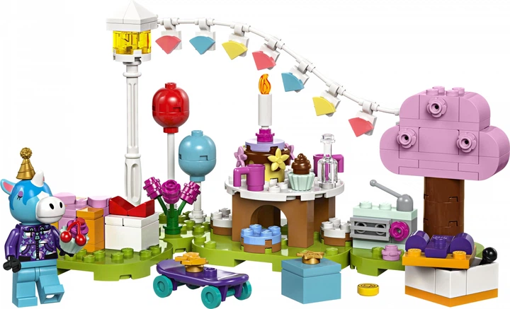 Конструктор LEGO Animal Crossing День народження Джуліана 170 деталей 4 шт (77046) - Фото 4 Конструктор LEGO Animal Crossing День народження Джуліана 170 деталей 4 шт (77046) - зображення 4