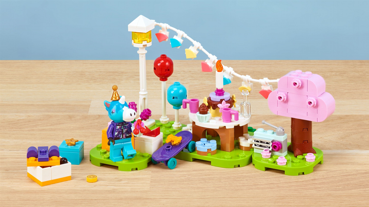 Zestaw klocków LEGO Animal Crossing Urodziny Juliana 170 elementów 4 szt (77046) - obraz 9
