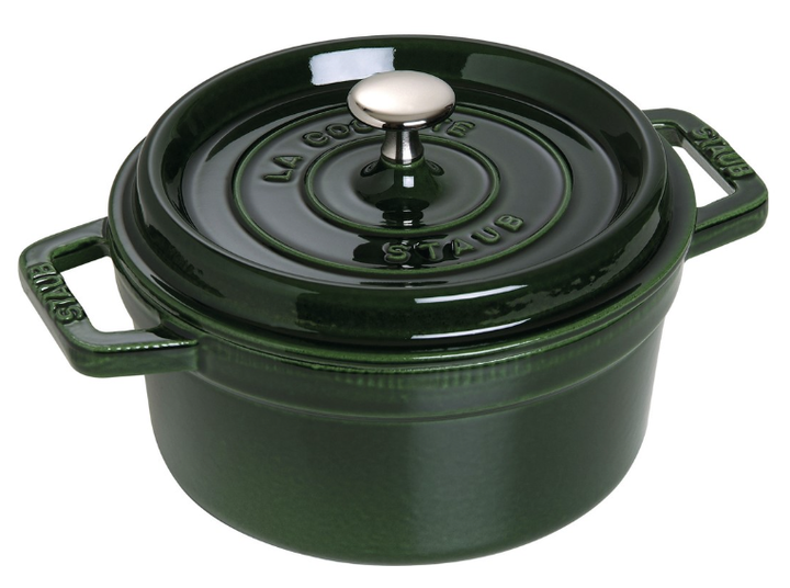 Каструля чавунна  Staub La Cocotte кругла зелена 2.2 л (3272341020857) - зображення 1