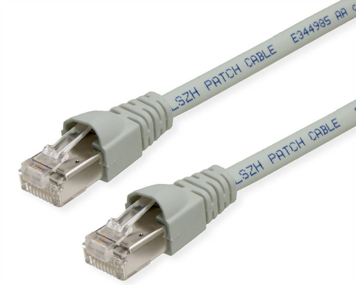 Przewód krosowy Telegartner SFTP CAT 6a 10 m Gray (4018359286705) - obraz 1