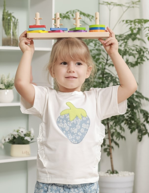 Пазли дерев'яні Viga Maze Геометричні фігури Montessori 50968 12 елементів (6934510509682) - зображення 9