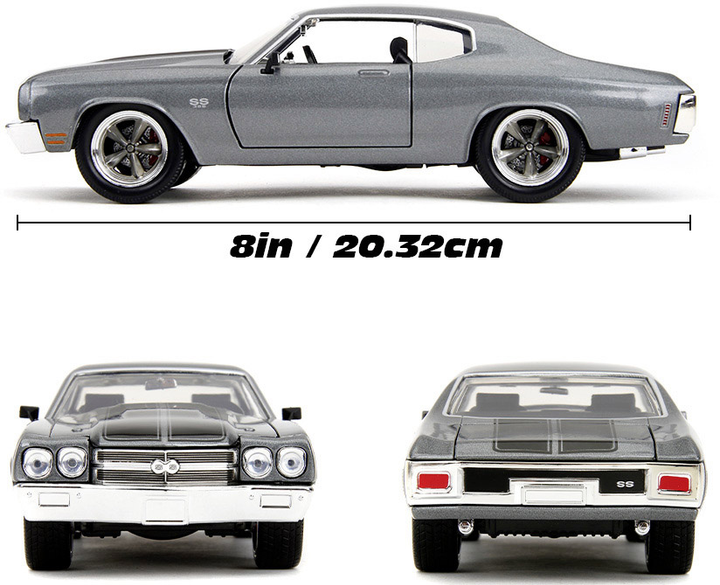 Машина металева Jada Форсаж Шевроле Chevelle SS 1:24 (4006333090905) - зображення 10