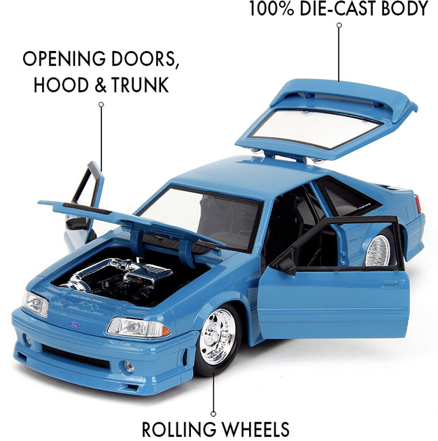 Машина металева Jada Форсаж Форд Мустанг GT 1:24 (4006333089800) - зображення 13